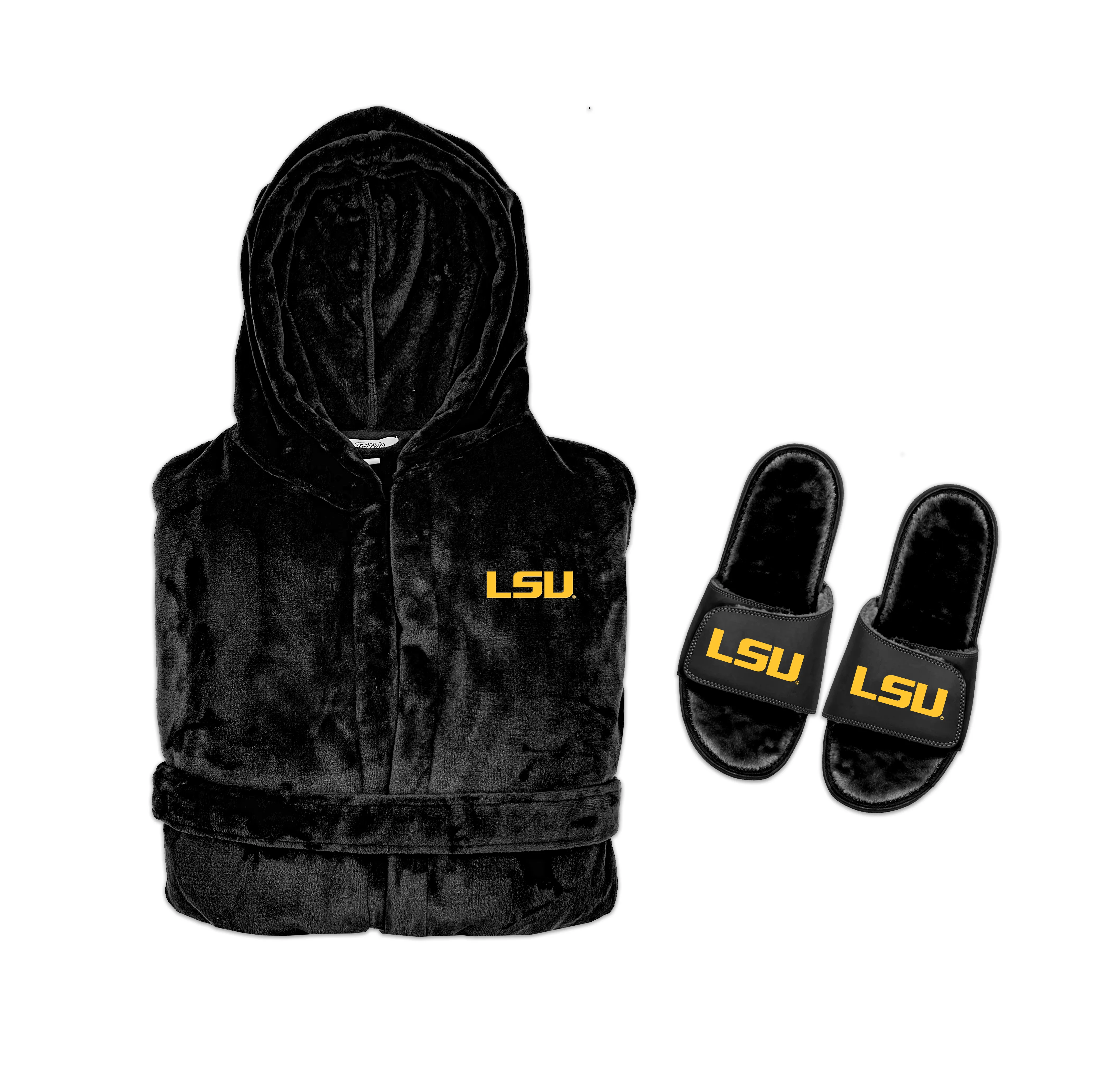 LSU Tigers Phantom Robe Slide Bundle