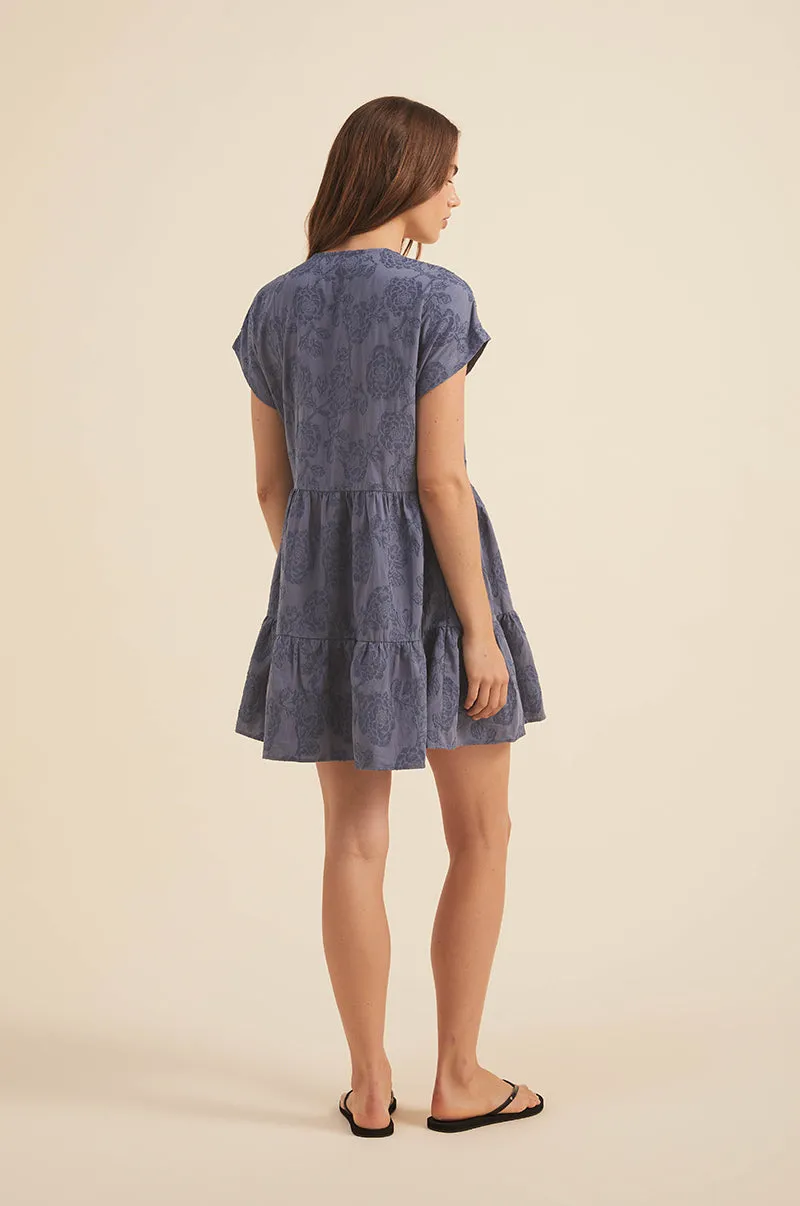 MAIA Dress - twilight cotton blend