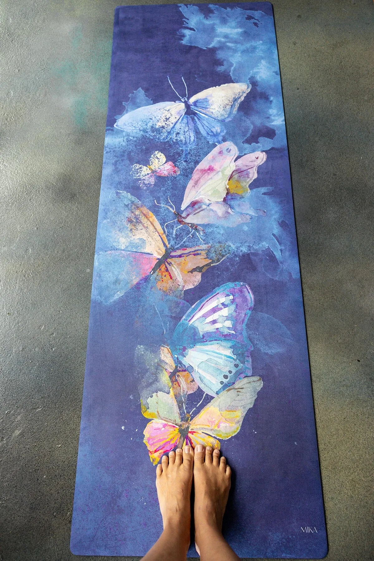 Mariposa Midnight Yoga Mat