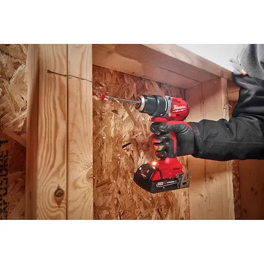 Milwaukee M18™ Compact Brushless 1/2" Drill/ Driver (18 Volt)