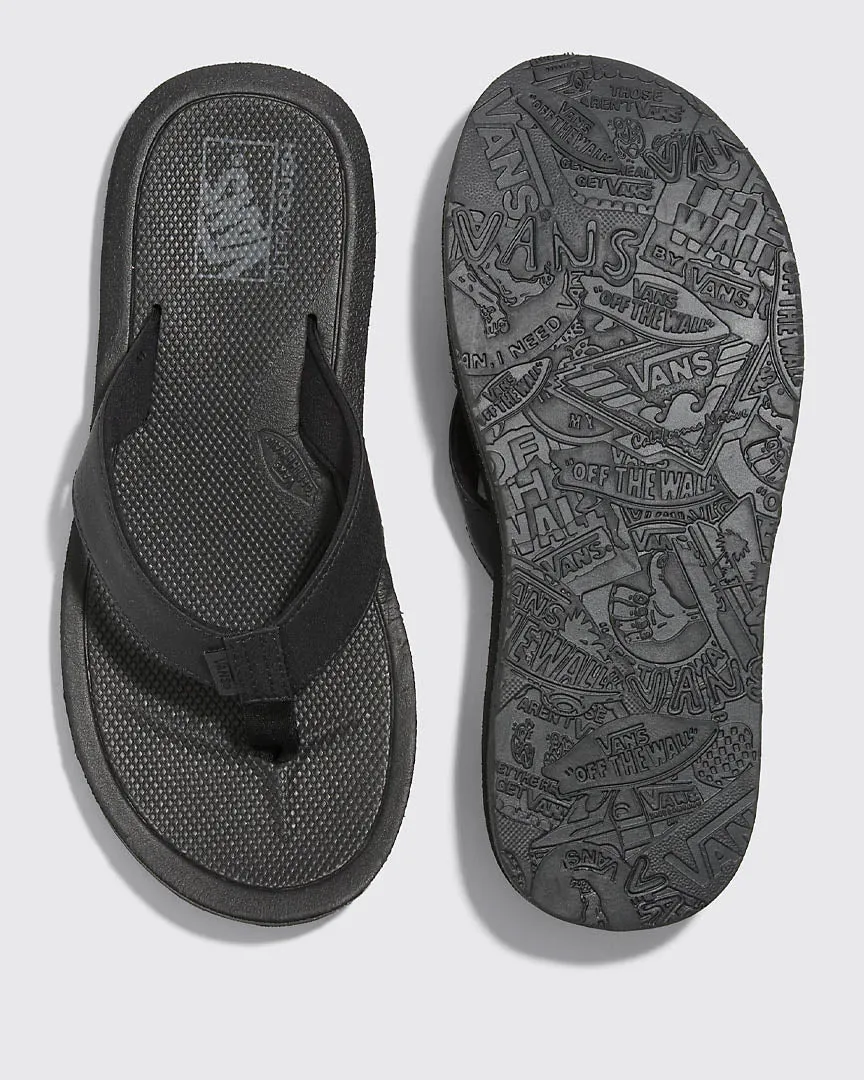 Nexpa Synthetic Sandals - Black/Black