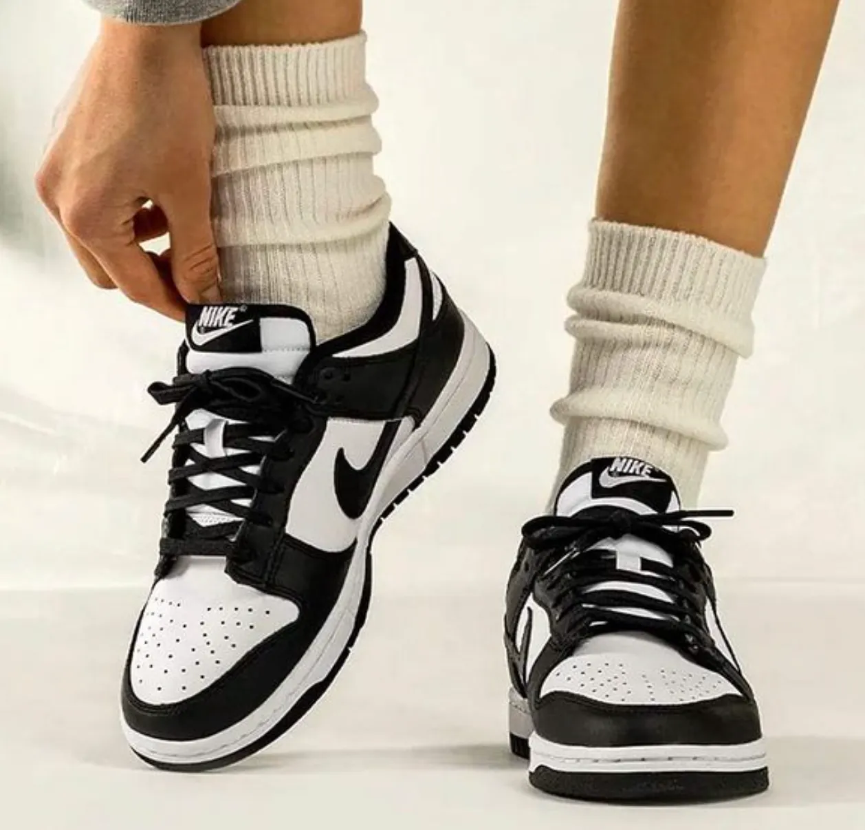 Nike Dunk Low Next Nature White Black Women's