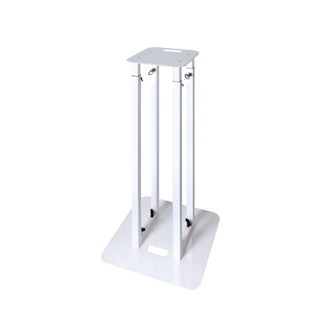 Novopro PS1 XL Adjustable Podium Stand 5ft (white)