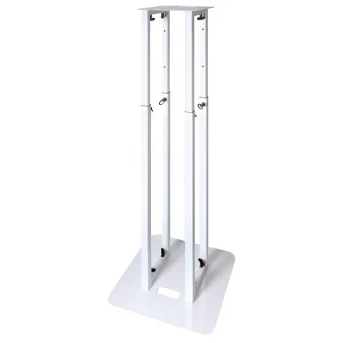 Novopro PS1 XL Adjustable Podium Stand 5ft (white)