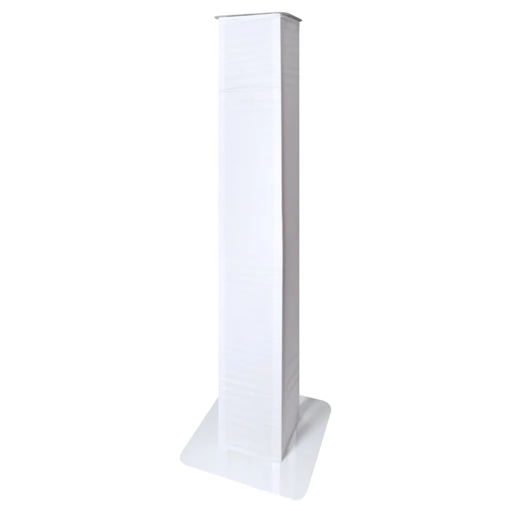 Novopro PS1 XXL Adjustable Podium Stand 7ft (white)