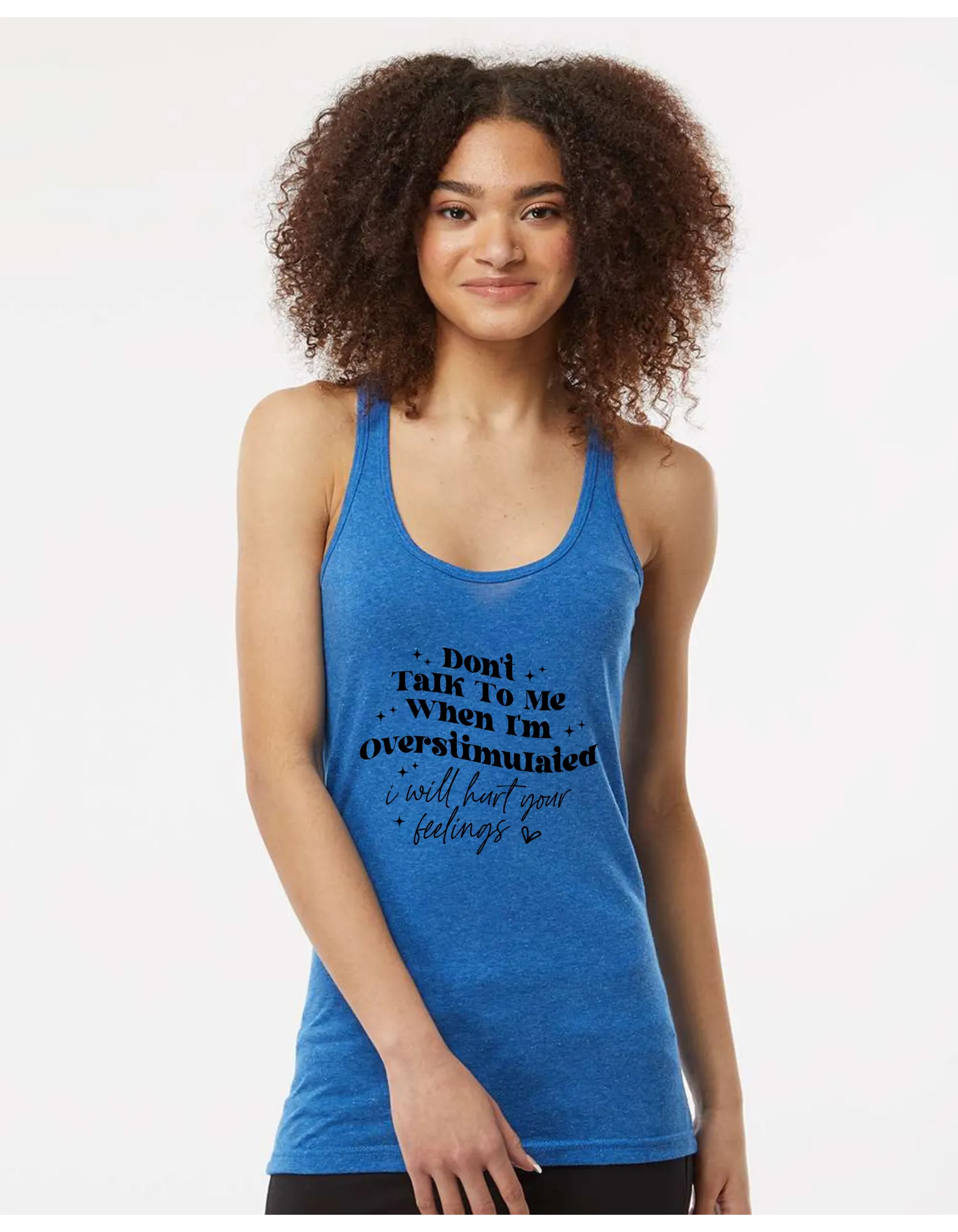 Over Stimulated Adult Women's Tank-Top