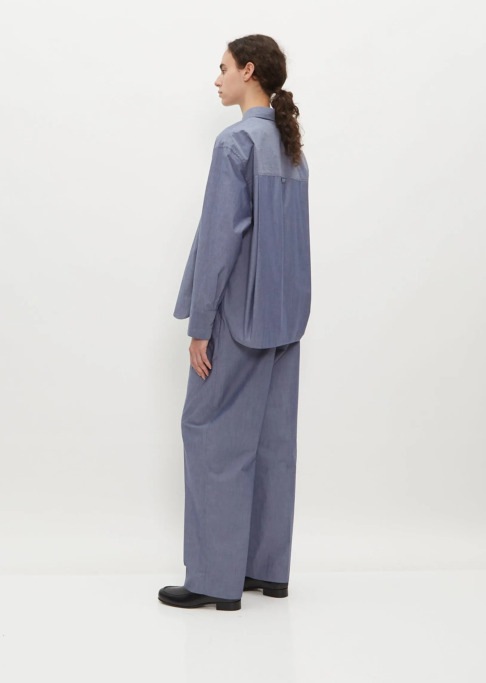 Oversized Shirt - Chambray