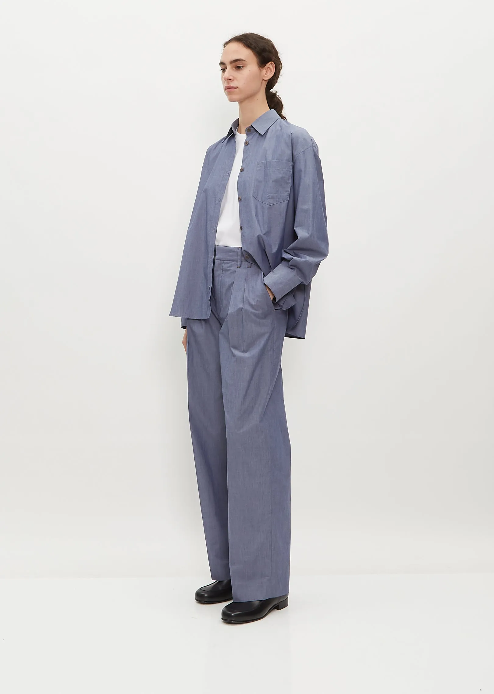 Oversized Shirt - Chambray