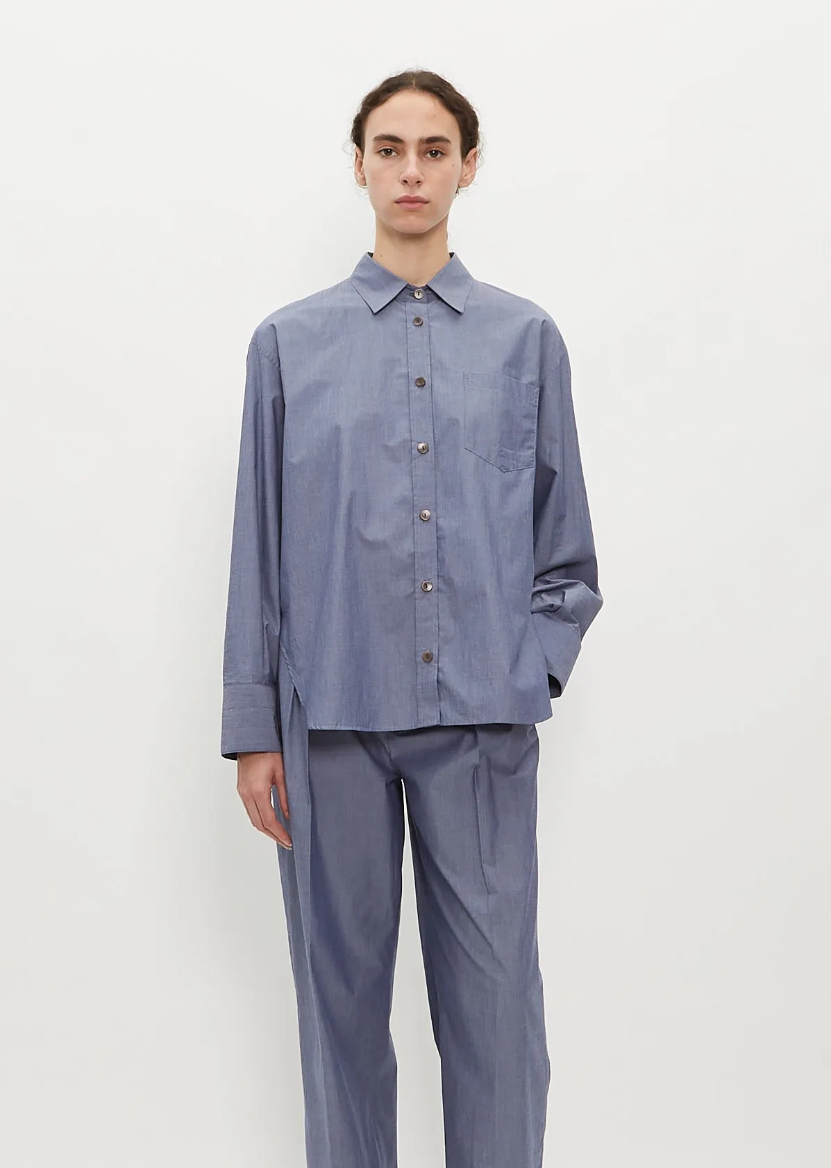 Oversized Shirt - Chambray