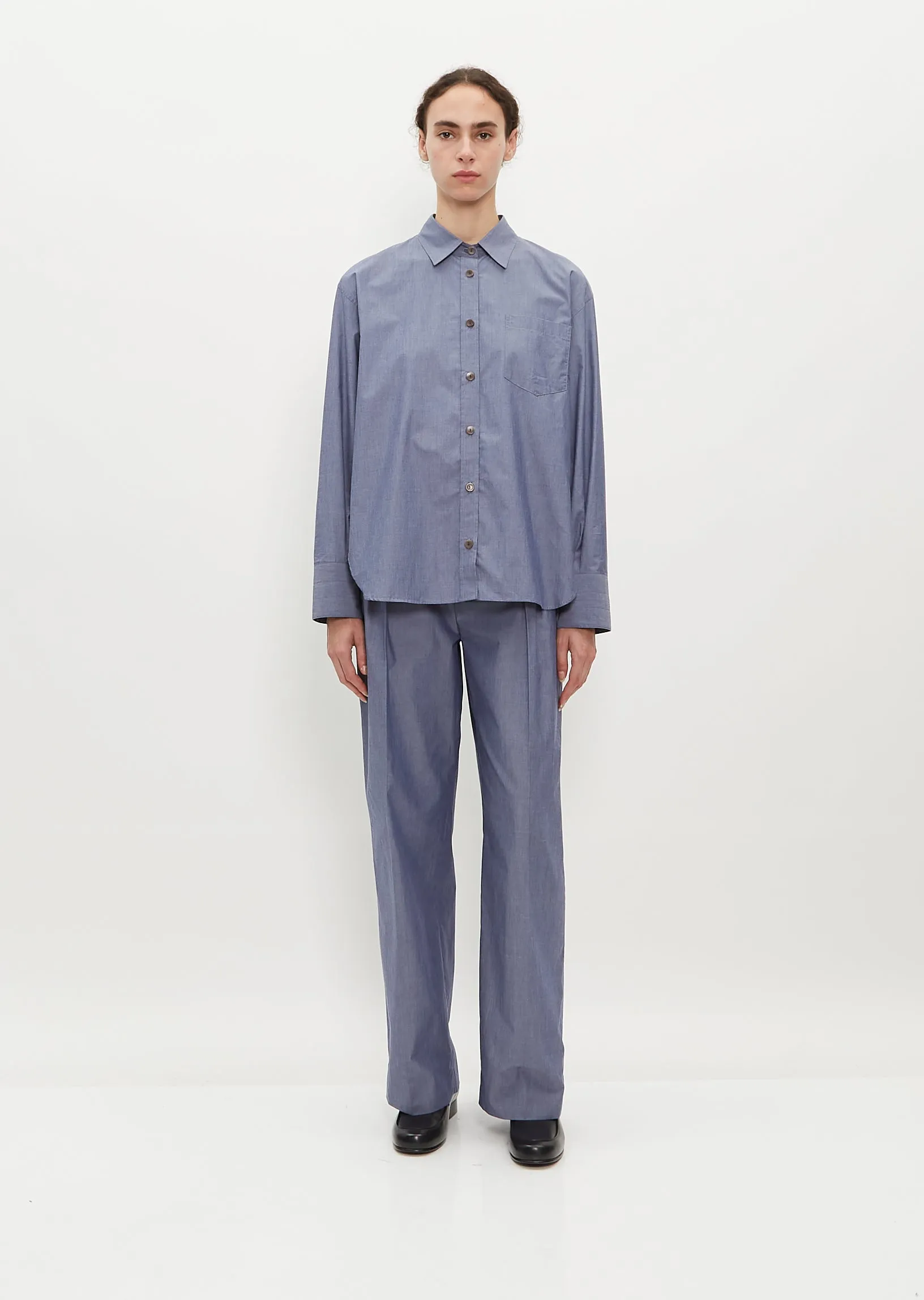 Oversized Shirt - Chambray