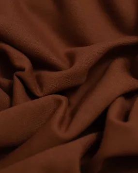 Pecan Brown Organic Cotton French Terry (extra wide)