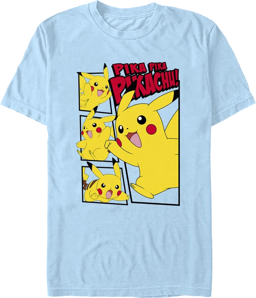 Pikachu Collage Pokemon T-Shirt