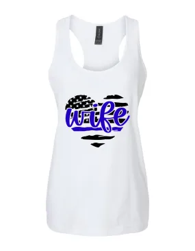 Police Wife Adult Women's Tank-Top