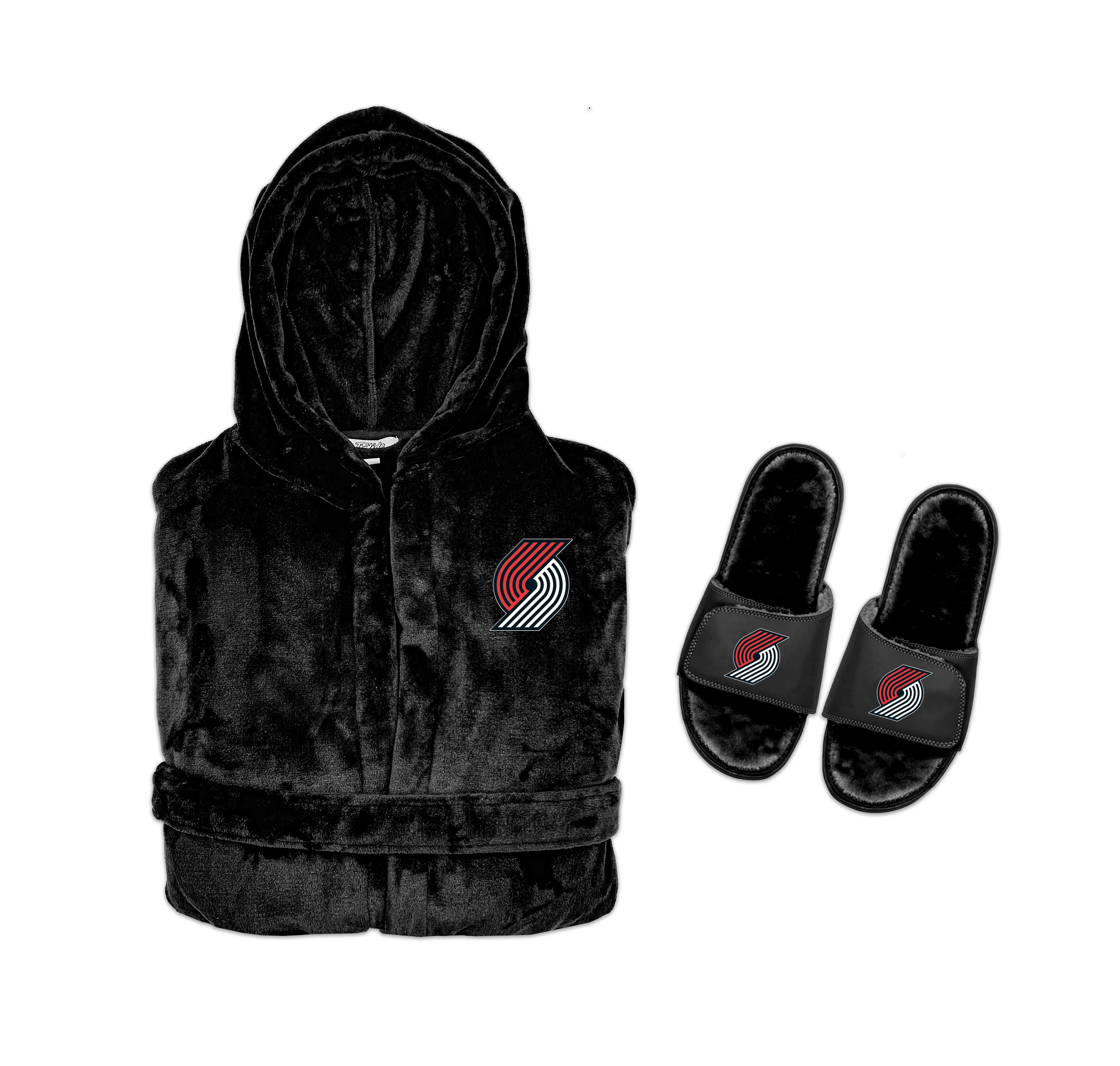 Portland Trailblazers Phantom Robe Slide Bundle