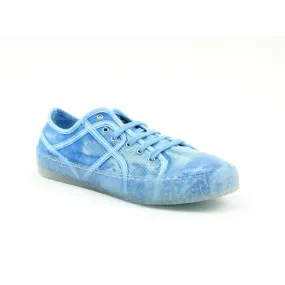 Recykers Mid Sequel Ladies Tie Dye Blue Lace up trainers