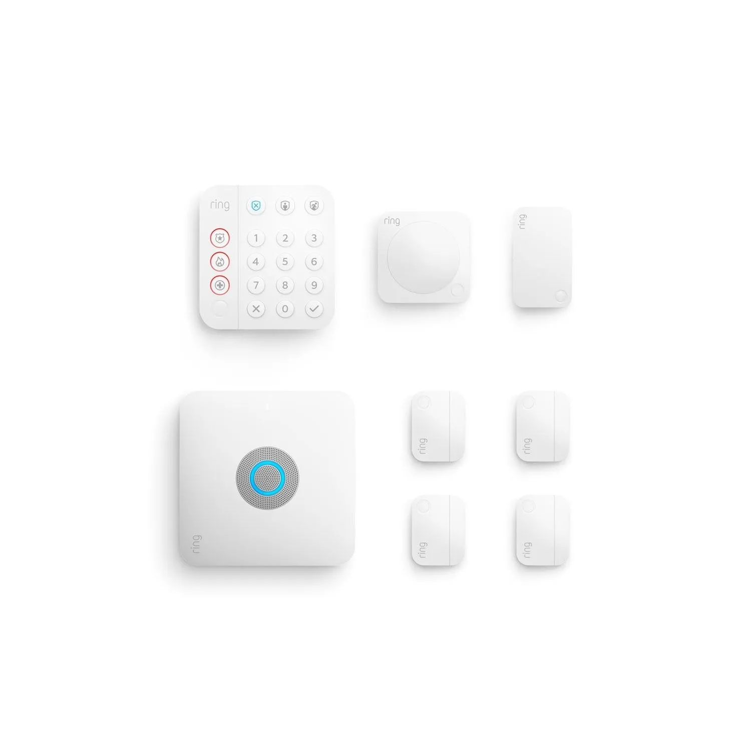 Ring Alarm Pro 8 Piece Kit with Contact Sensors & Motion Detectors