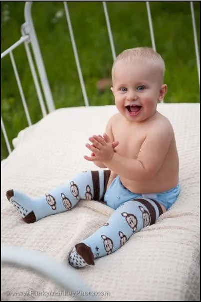 Rock a Thigh Baby Chunky Monkey Thigh High Socks