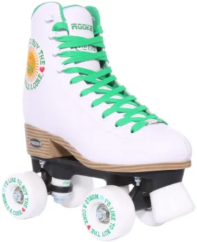 Rookie X Coca Cola Rollerskates Sunshine White In White