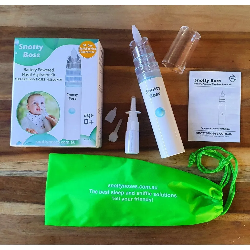 Snotty Boss Nasal Aspirator Kit