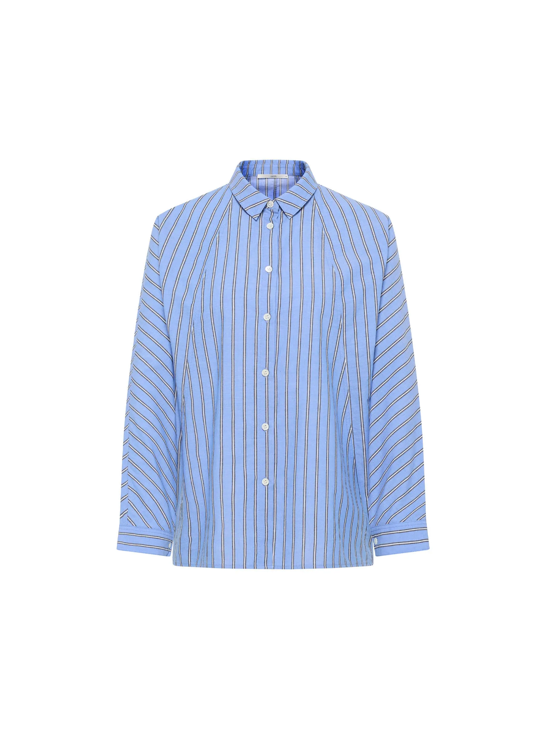 Striped Shirt - Black/Frozen Blue