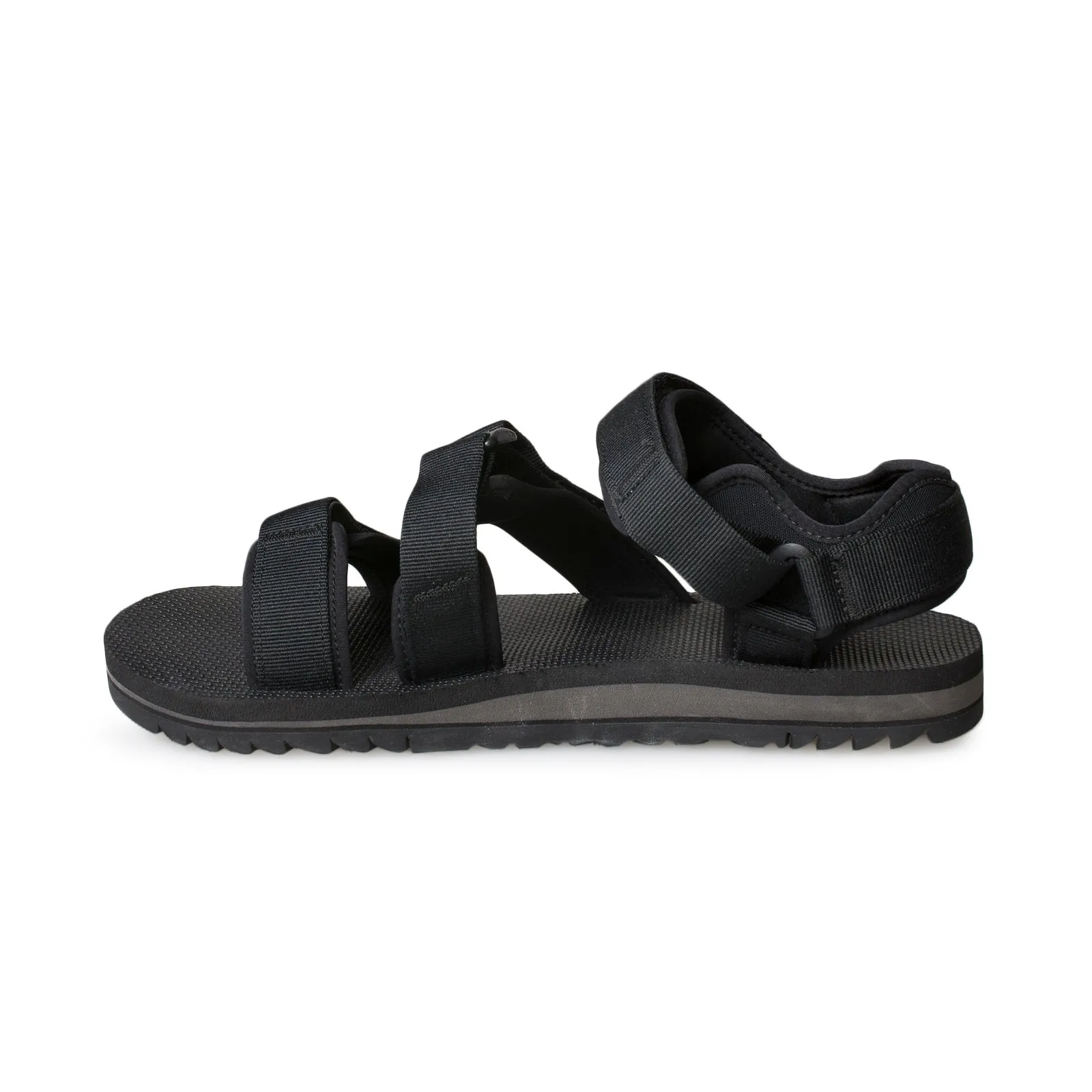 Teva Cross Strap Trail Black Sandals - Men's