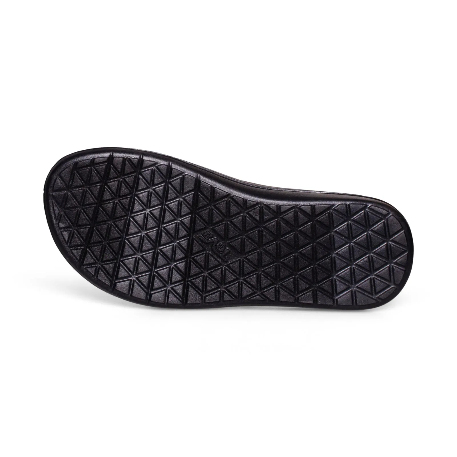 Teva Voya Slide Black Flip Flops - Men's