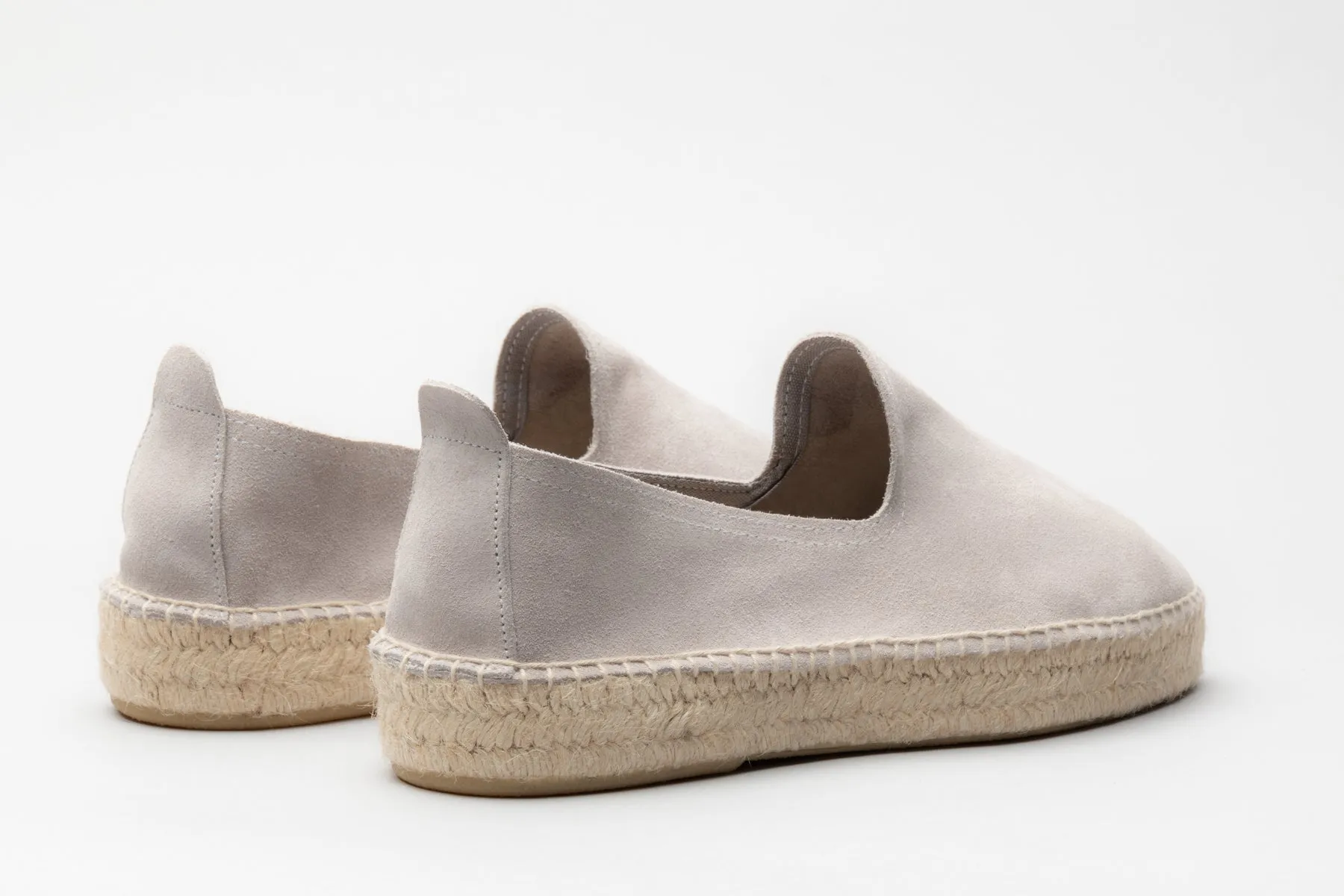 The Espadrille - Grey Suede