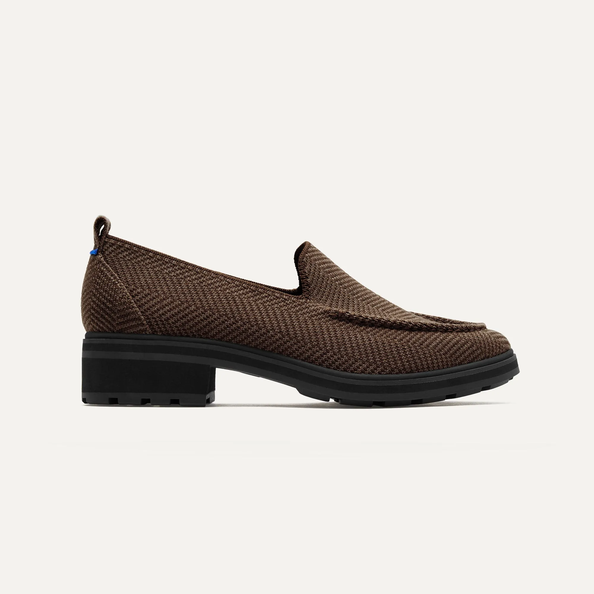 The Lug Loafer - Brown Herringbone