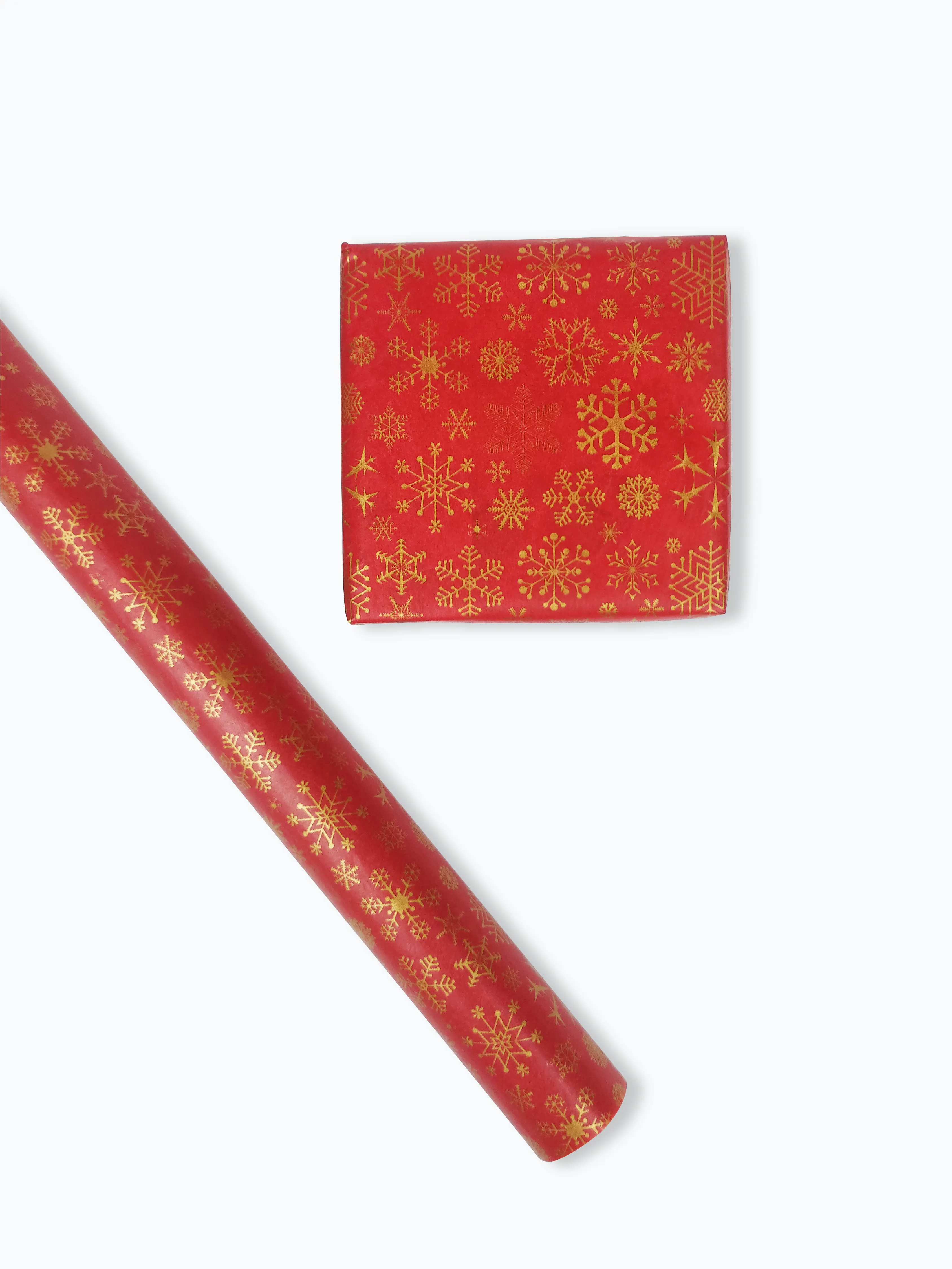 Tissue Paper with Golden Flakes. Gift Wrapping Paper.