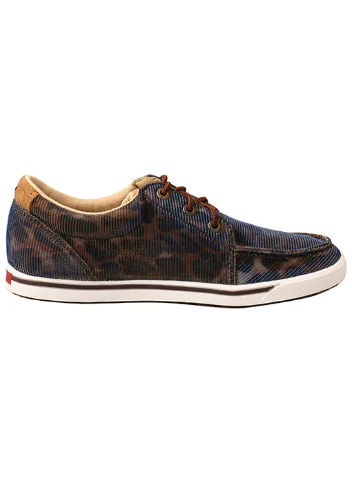 Twisted X Women's Casual Moc-Leopard