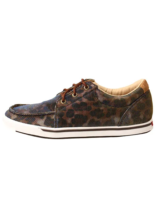 Twisted X Women's Casual Moc-Leopard