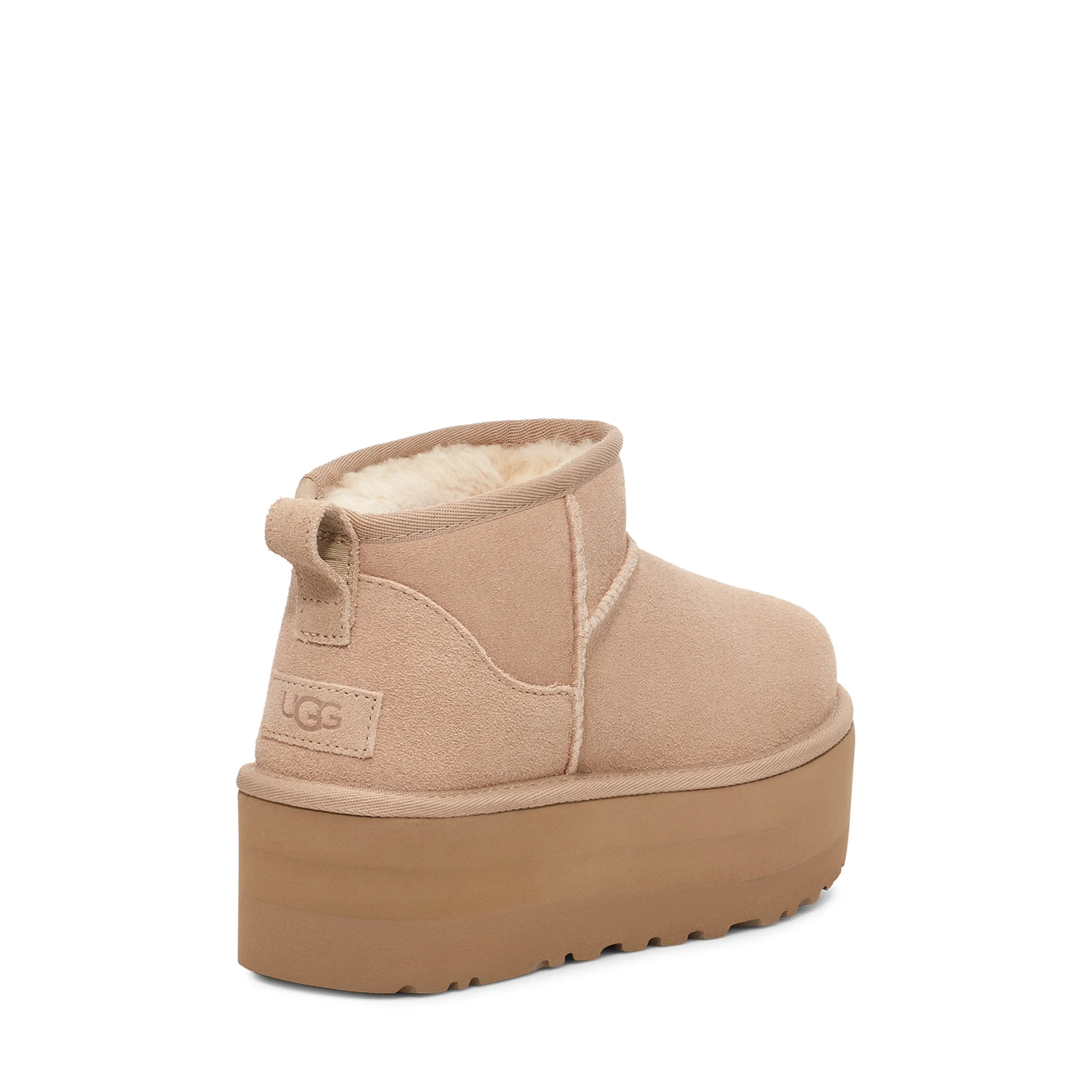 UGG® Women's Classic Ultra Mini Platform Boot - Sand