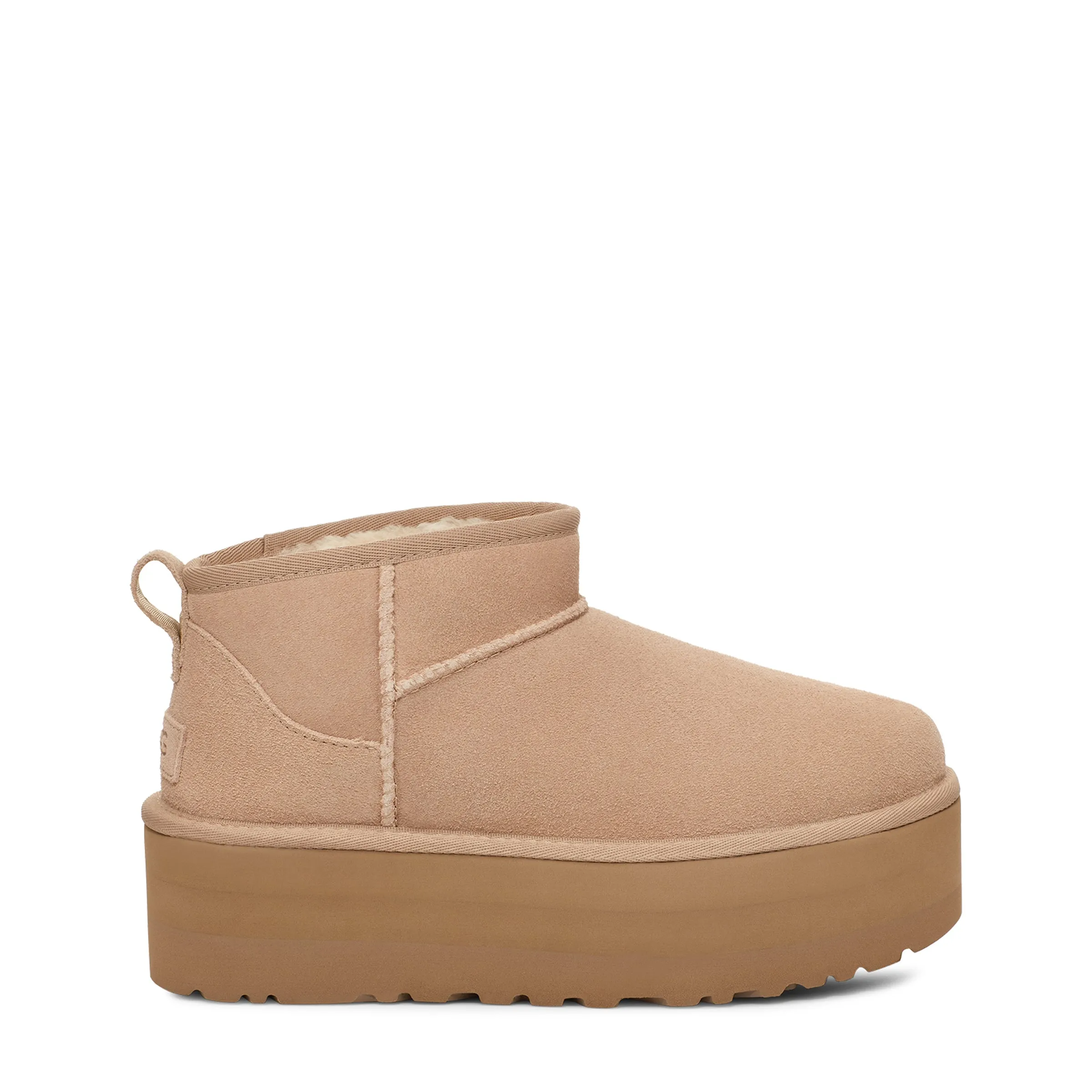 UGG® Women's Classic Ultra Mini Platform Boot - Sand