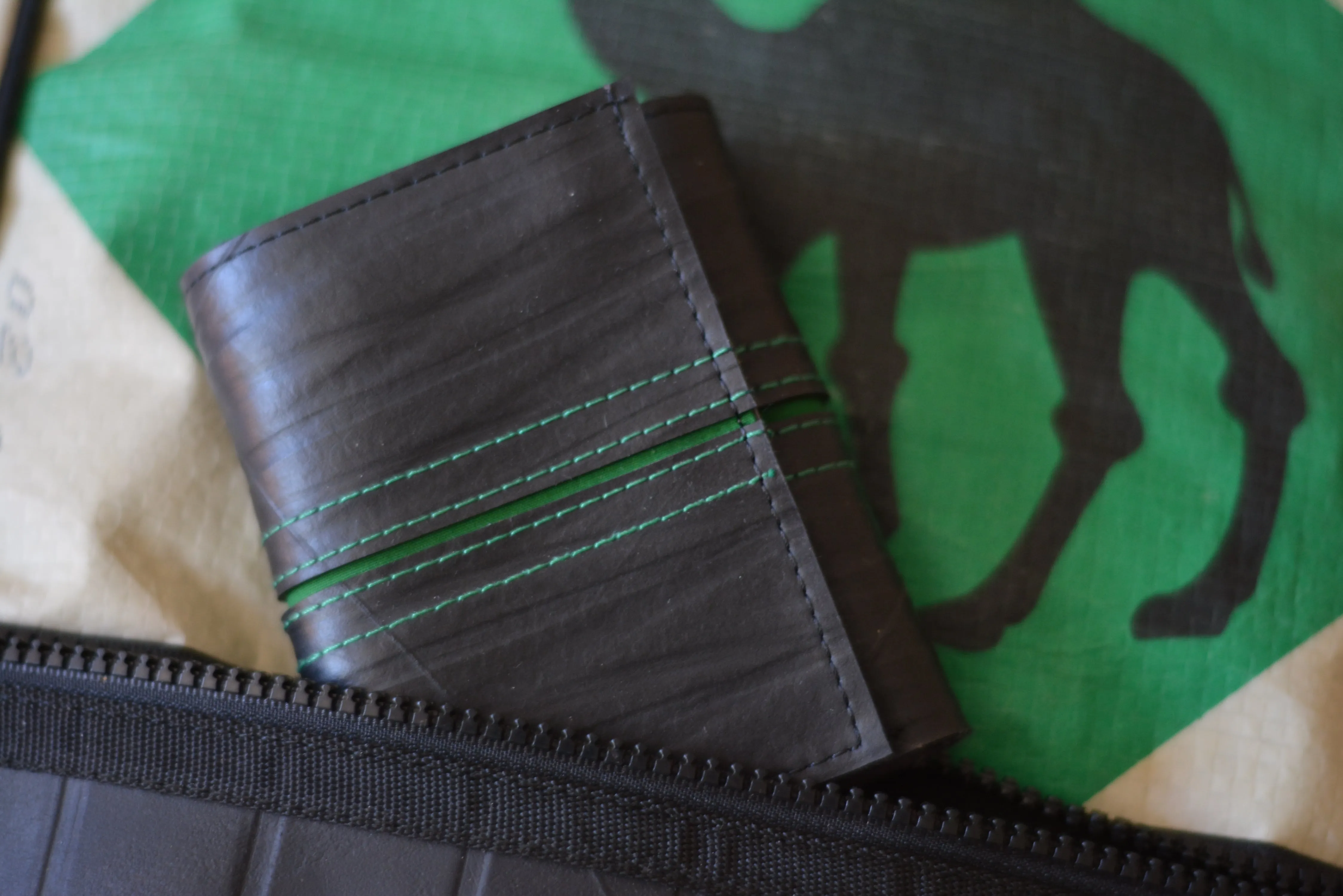 Upcycled Tyre Wallet-Bifold