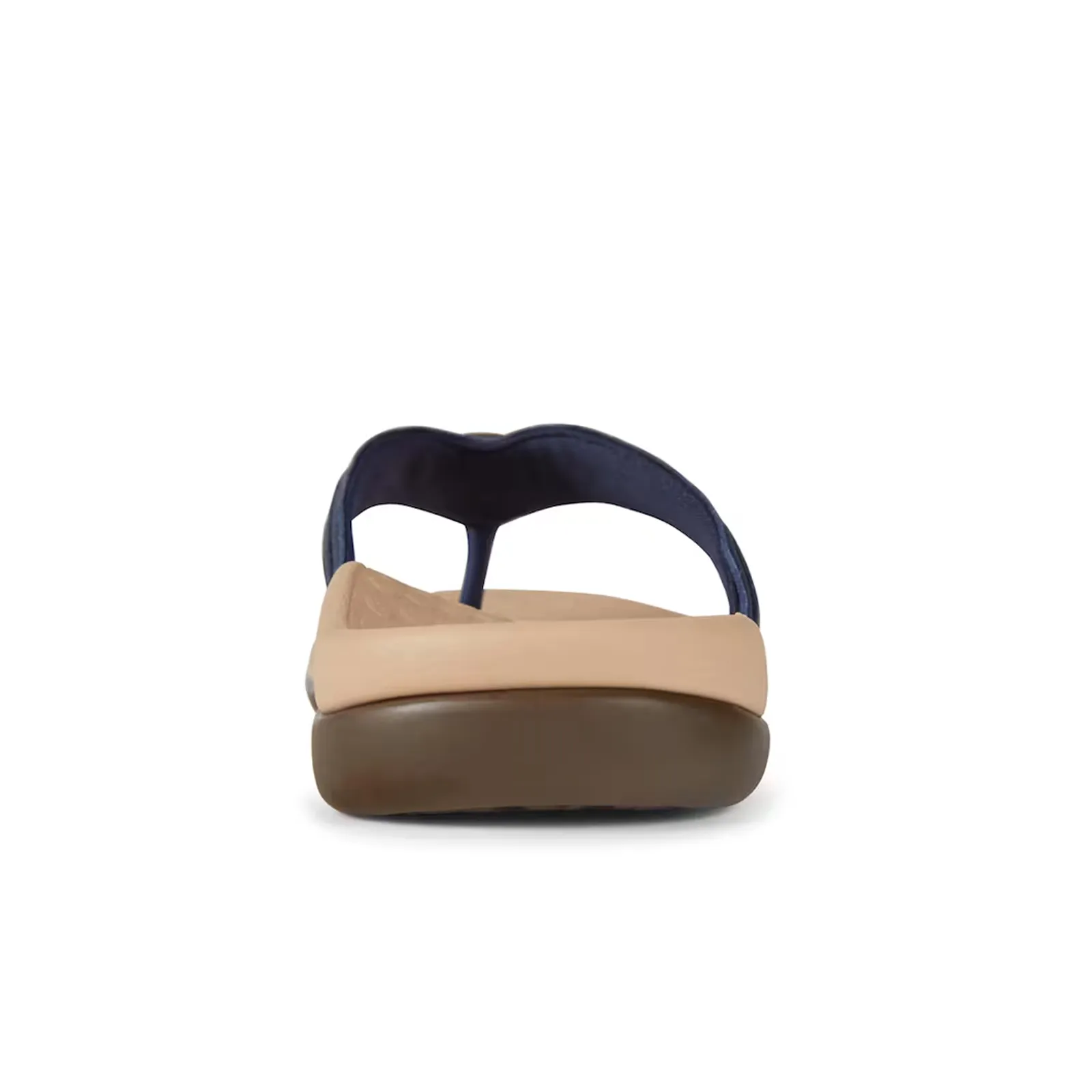 Vionic Aloe Sandal (Women) - Navy Nappa Leather