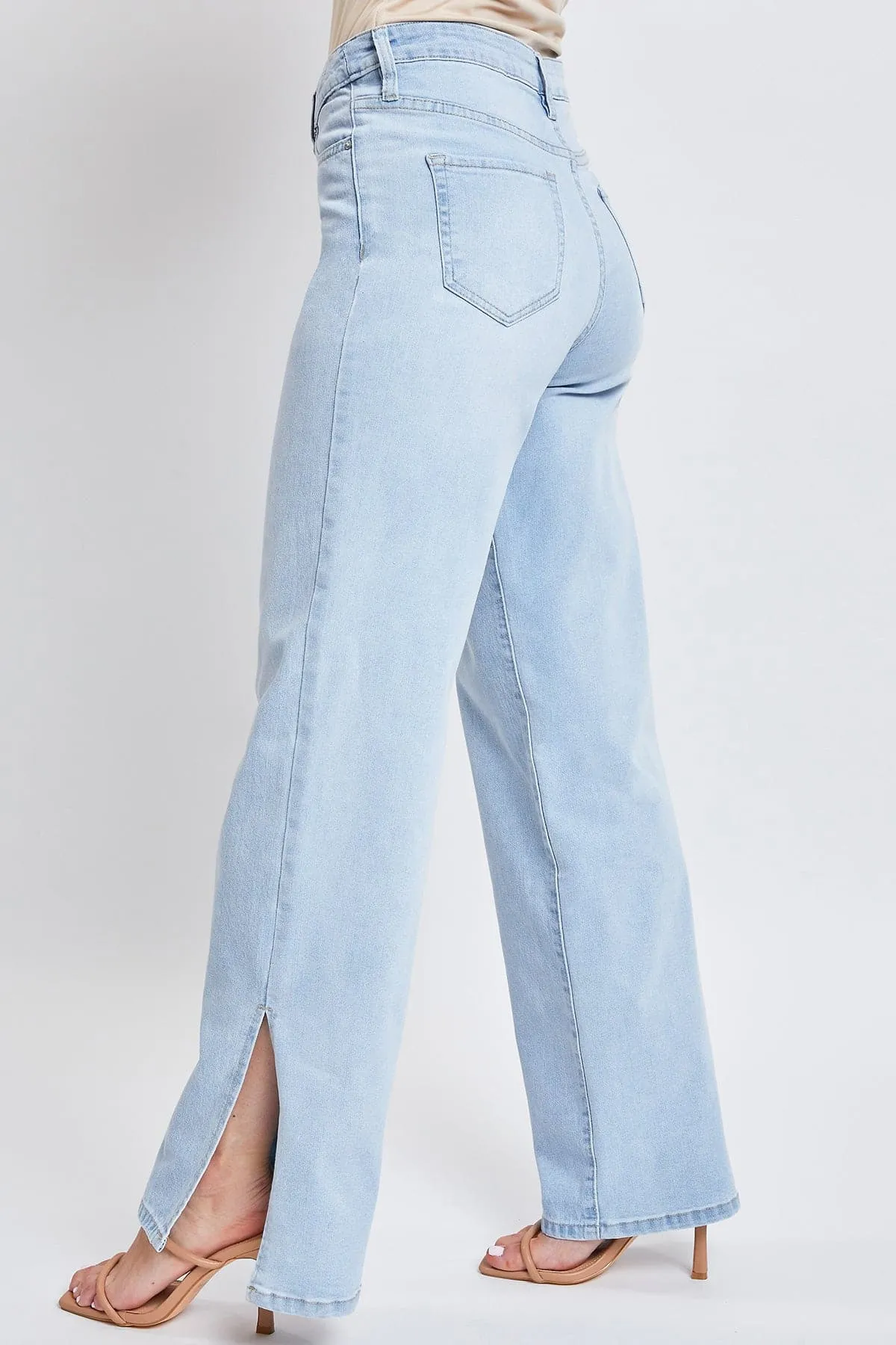 Women’s Dream 90s Straight Leg Slit Jeans