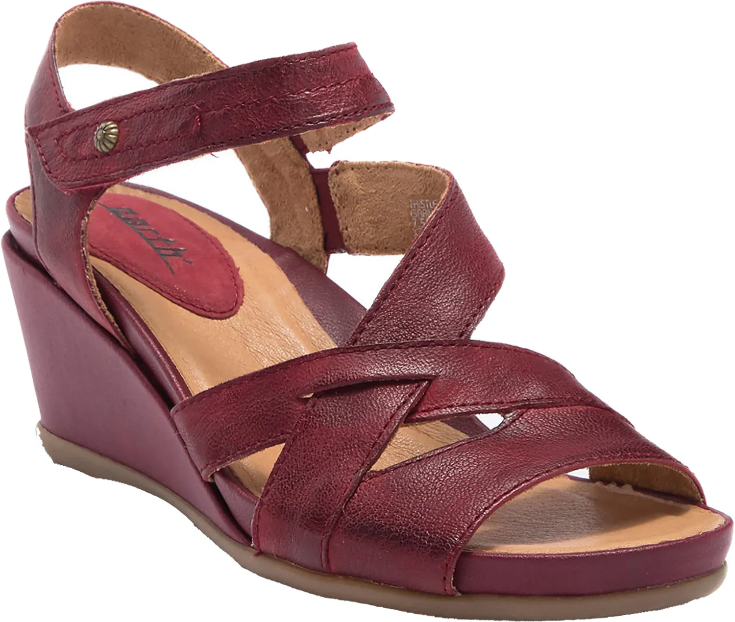 Women's Earth Thistle Garnet Leather