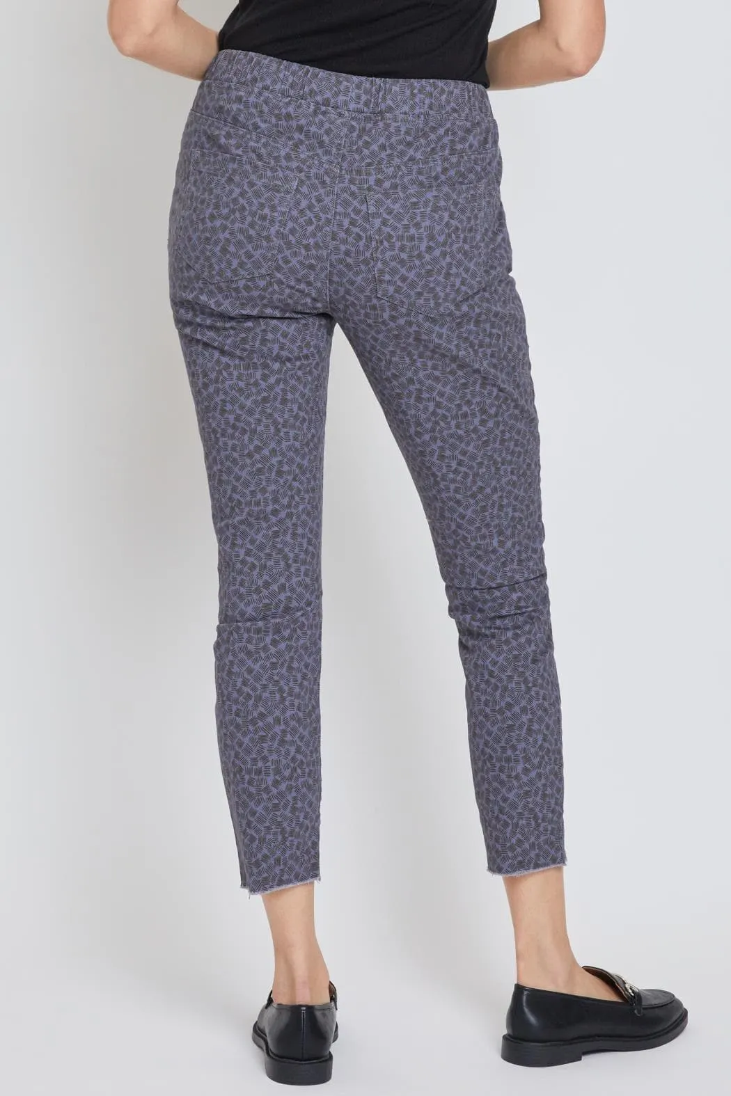 Women's Pull On Pants With Dog Bite Hem