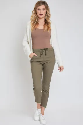 Women's Pull On Pants With Dog Bite Hem