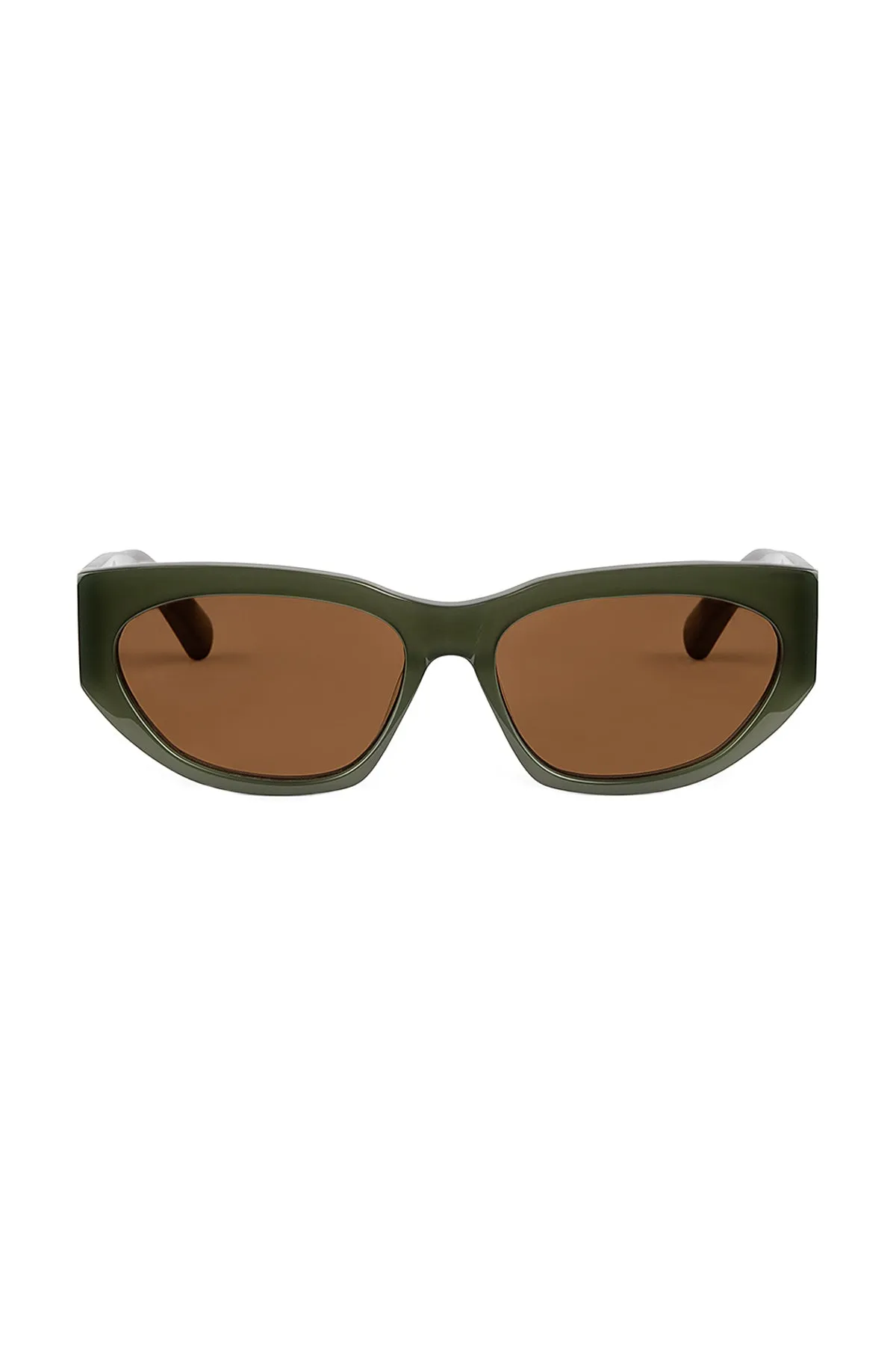 Zulu & Zephyr x Local Supply - Oval Sunglasses - Olive