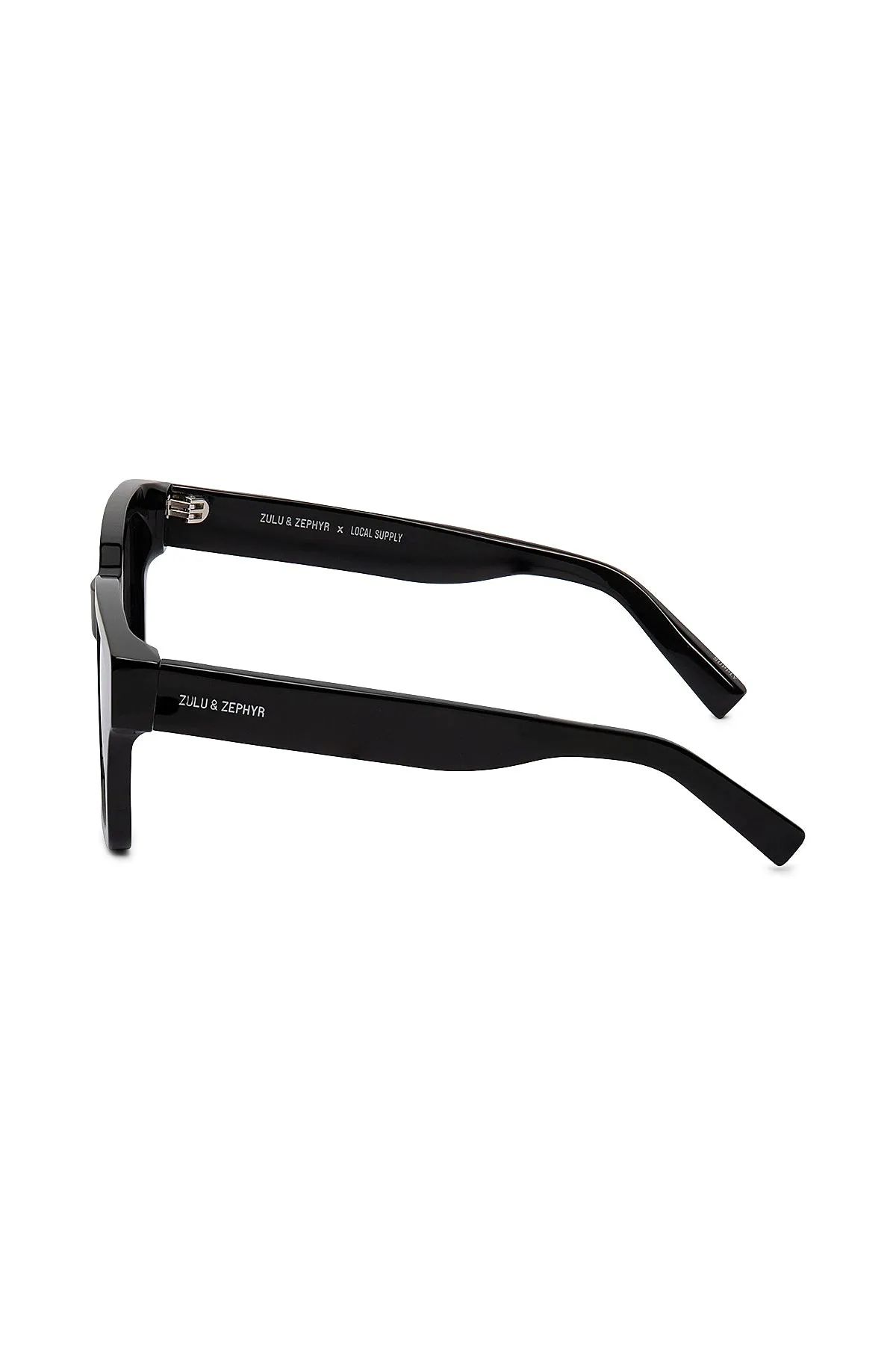 Zulu & Zephyr x Local Supply - Square Sunglasses - Black